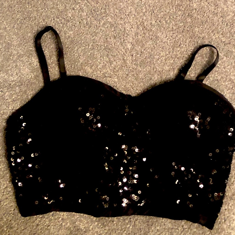 Sequin bralette